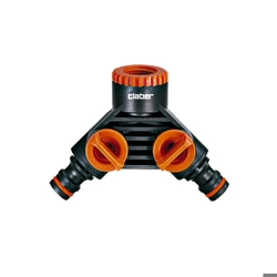 vendita online Presa doppio rubinetto in blister Attacchi raccordi e prese per irrigazione Claber